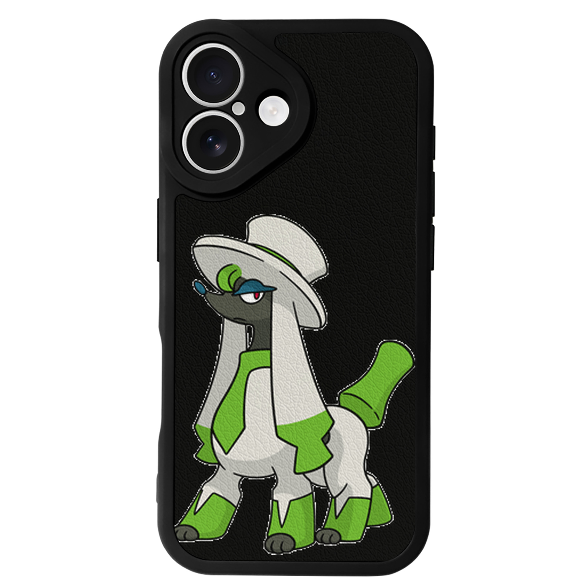 （画像用） ポケットモンスター Pokémon 【iPhone 16シリーズ対応】シリコンスマホケース（レザー調） 材質：シリコン